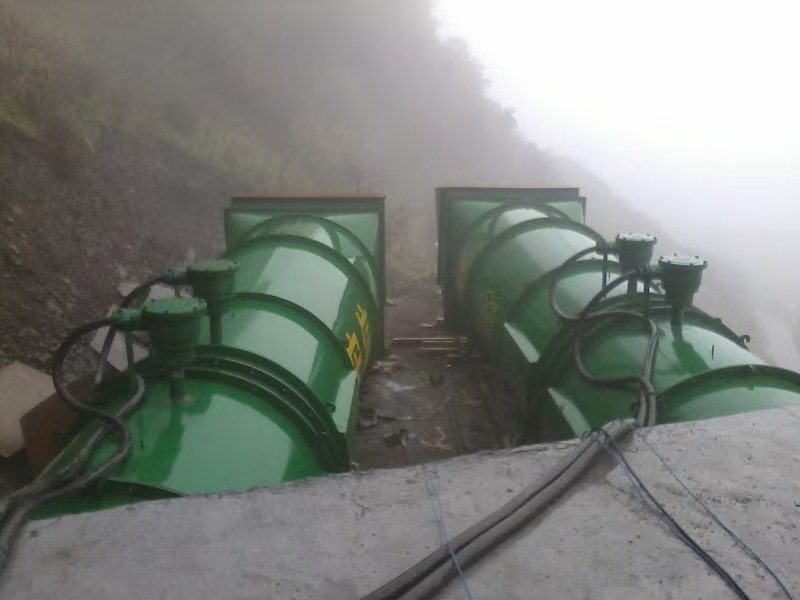 礦用風(fēng)機(jī)施工現(xiàn)場