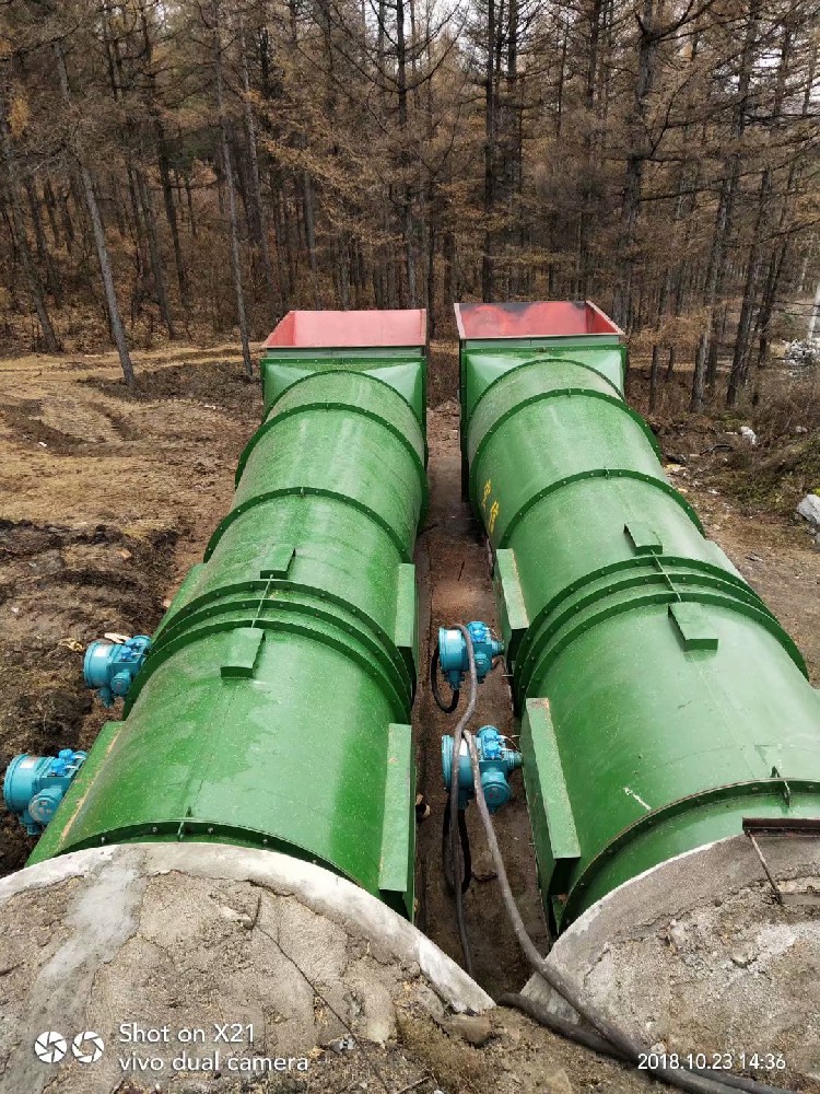 礦用風(fēng)機(jī)施工現(xiàn)場